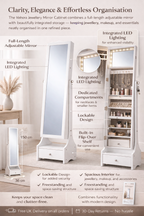 Velnora Jewellery Mirror Cabinet