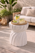 Velnora Drape Side Table