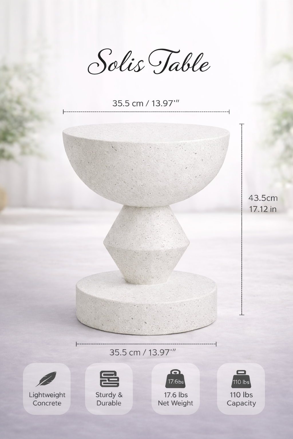 Velnora Solis Table