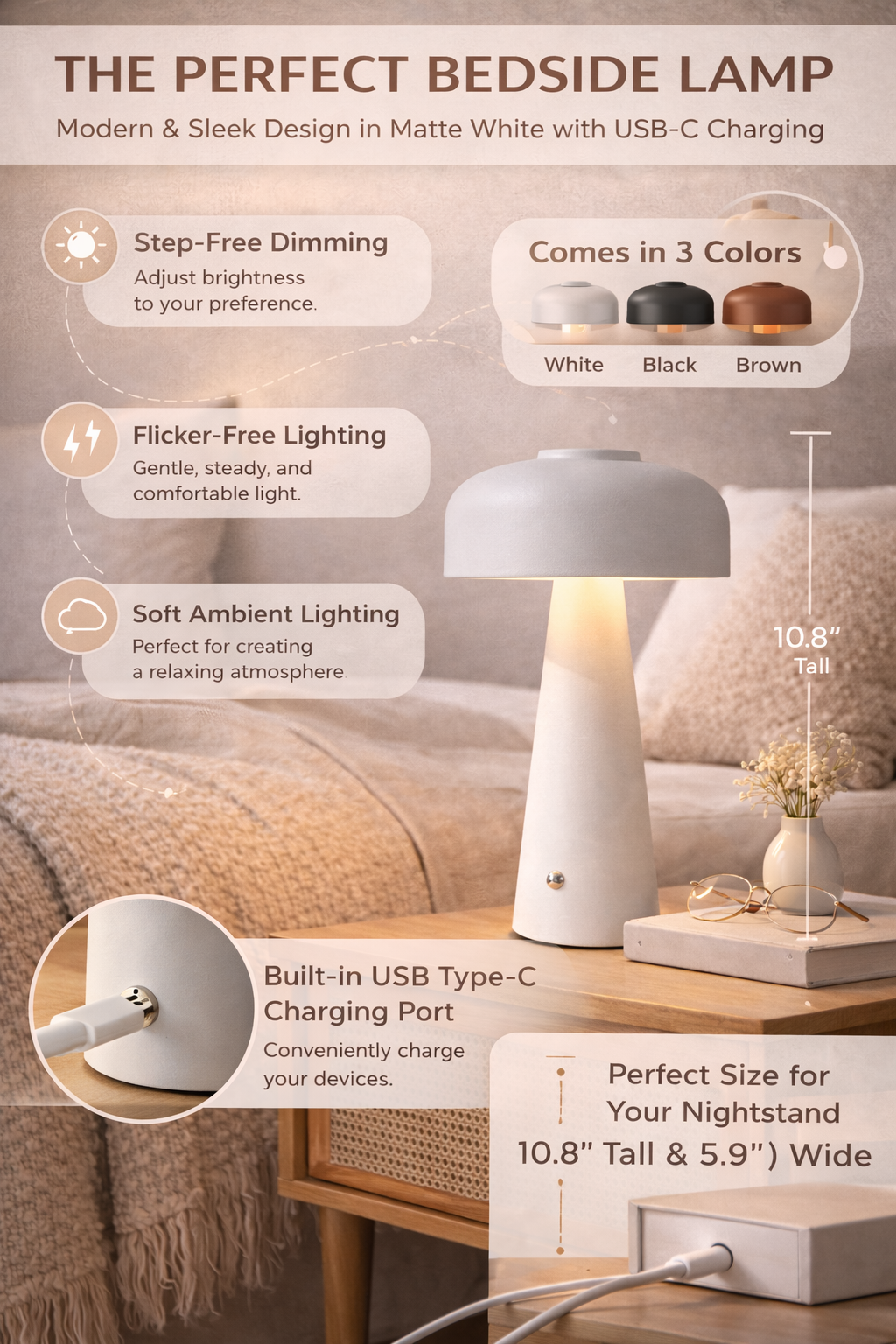 Velnora Ambient Table Lamp